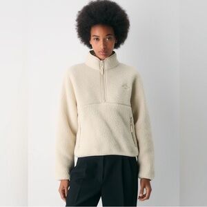 Aritzia Polartec 1/2 zip size M